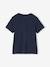 T-shirt Basics personnalisable garçon manches courtes blanc+BLEU+bordeaux+mandarine+marine+sauge+turquoise 29 - vertbaudet enfant 