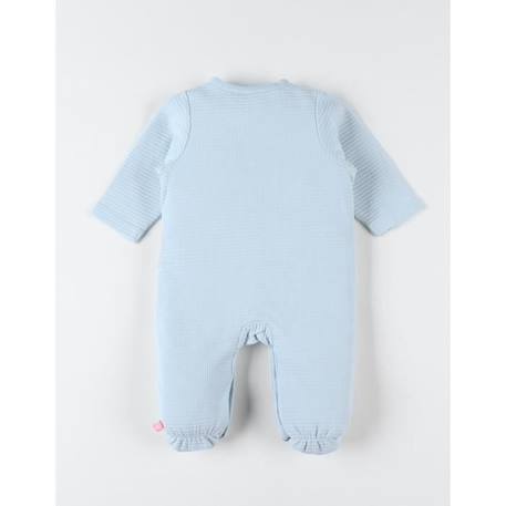 Pyjama dors-bien en jersey BLANC+BLEU 6 - vertbaudet enfant 