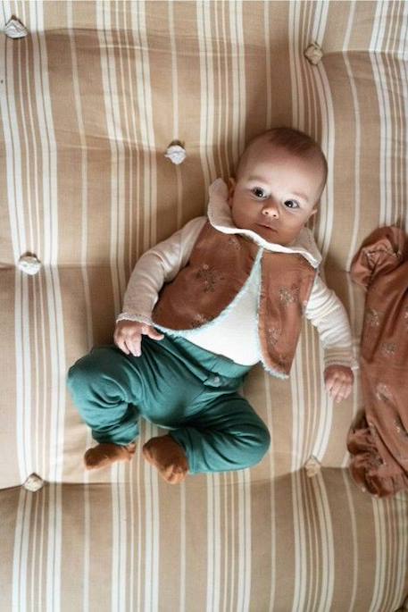 Leggings bébé Pistil VERT 3 - vertbaudet enfant 