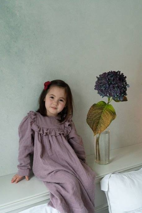 Chemise de nuit fille Tosca VIOLET 4 - vertbaudet enfant 