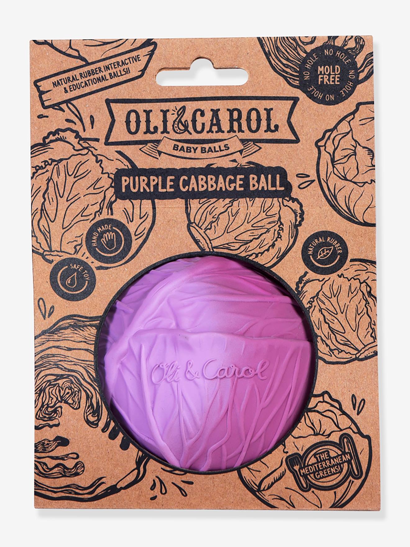 Balle Chou Rouge - OLI & CAROL violet