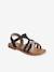 Sandales scratchées cuir enfant collection maternelle blanc+lot bleu 8 - vertbaudet enfant 