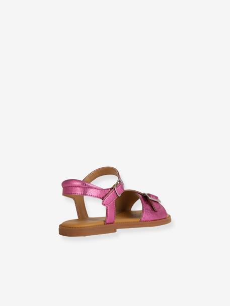 Sandales enfant J4535 Karly Girl fuchsia 3 - vertbaudet enfant 
