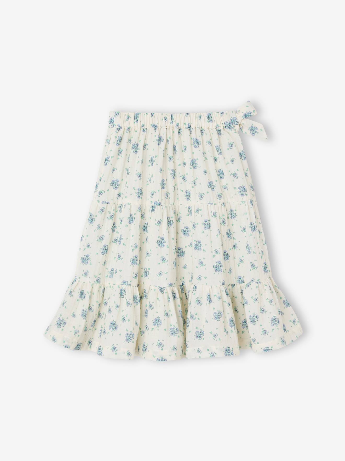 Jupe Gymboree Fille, Taille 7, Rose, Style Cargo Boutonné, Matière Ponte