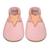 Chaussons bébé en cuir souple - SEVIRA KIDS - ETOILE - Gris - Bébé - Matériaux écologiques GRIS+ROSE 5 - vertbaudet enfant 