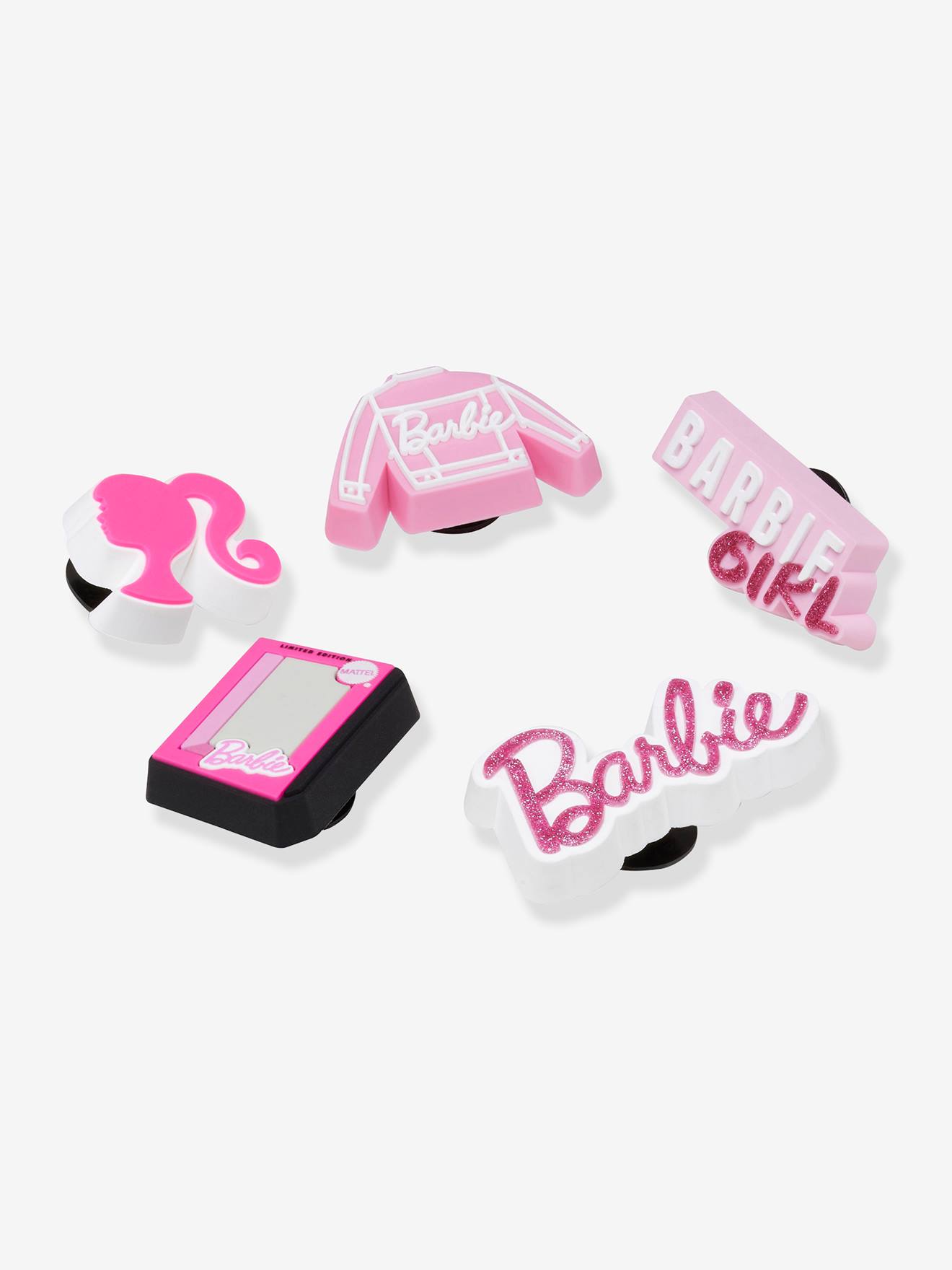 Breloques Jibbitz Barbie 5 Pack CROCS multicolore