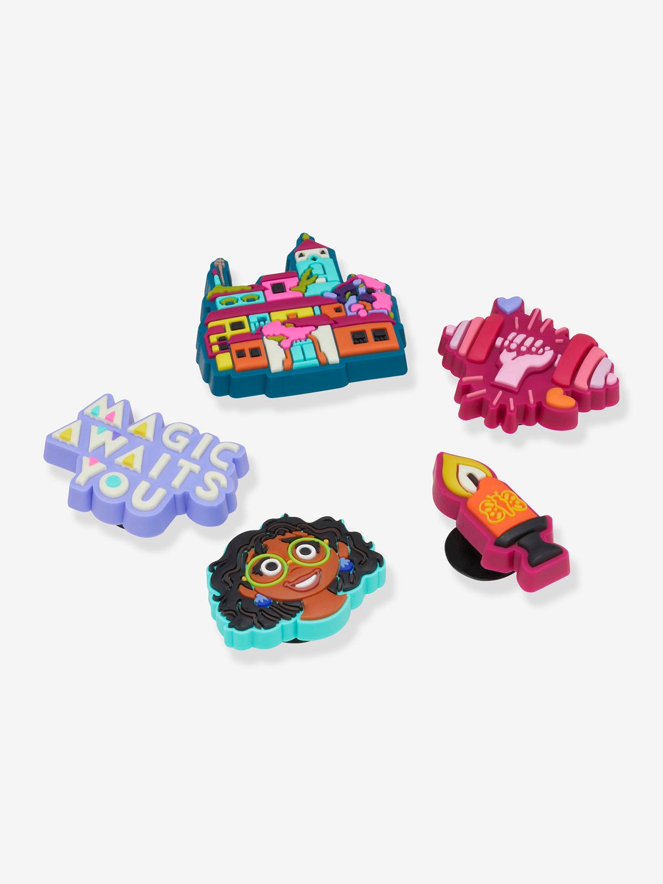 Breloques Jibbitz(TM) Encanto 5 Pack (TM) multicolore