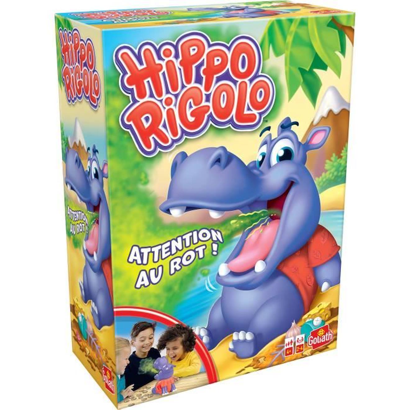 Hippo Rigolo - Jeu D'ambiance - Goliath Bleu
