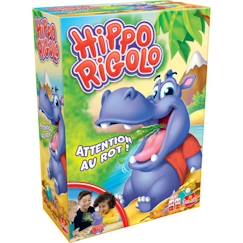 Jouet-Jeux de société-Jeux classiques et de réflexion-Hippo Rigolo - jeu d'ambiance - GOLIATH
