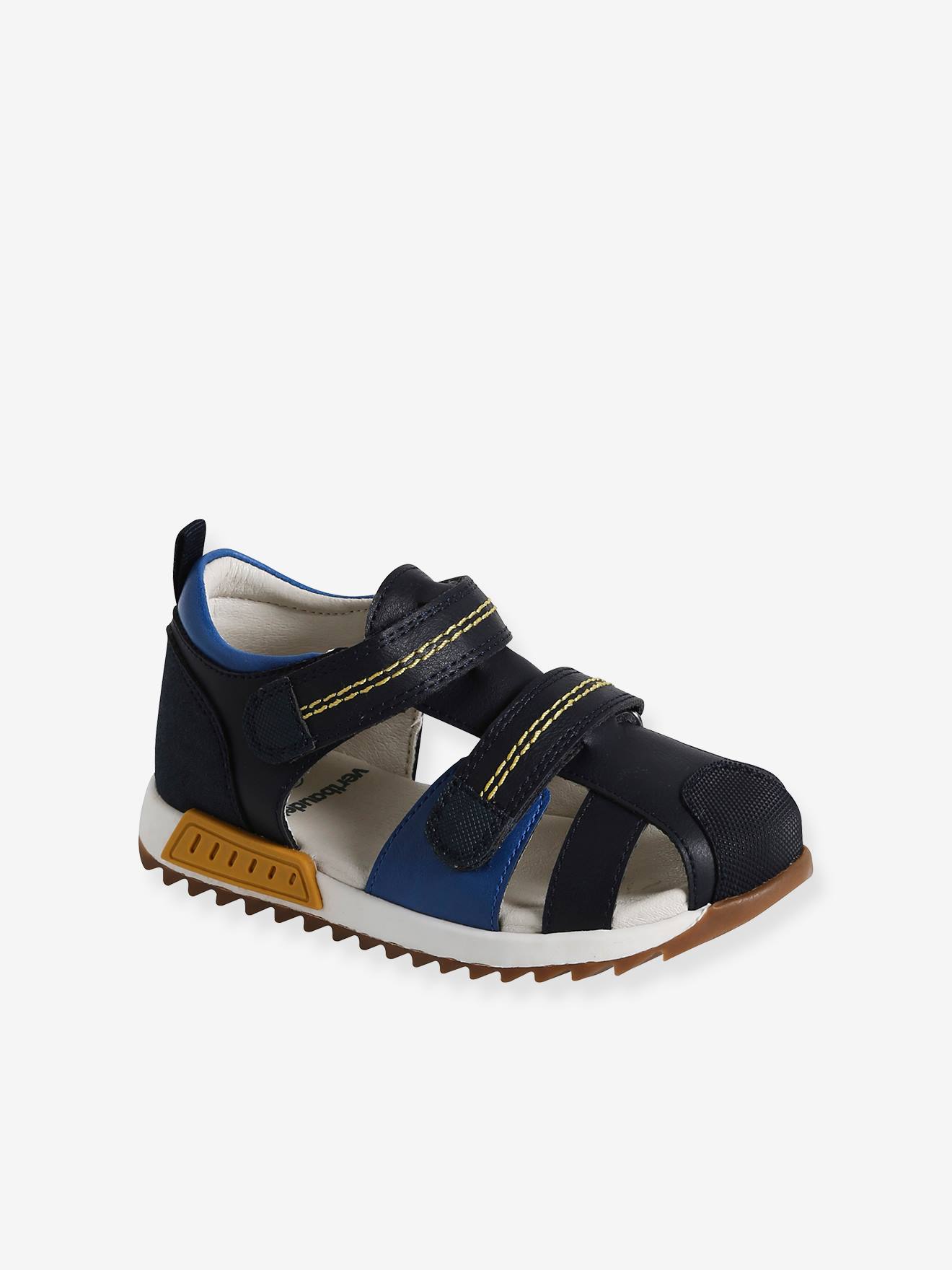 Sandales scratchées enfant collection maternelle lot bleu