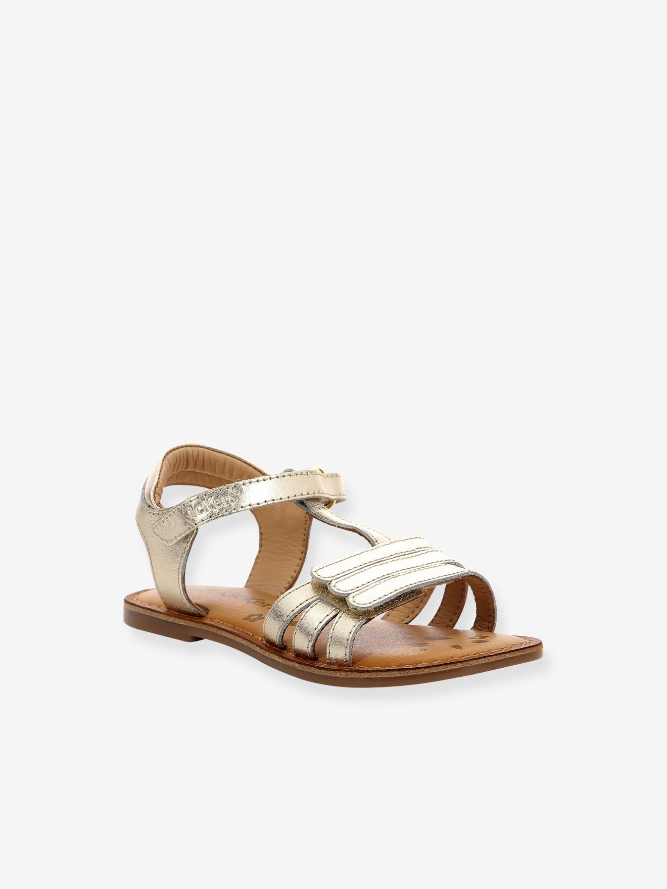 Kickers - Sandales Cuir Enfant Diamanto 895214-30-15 Kickers® Or