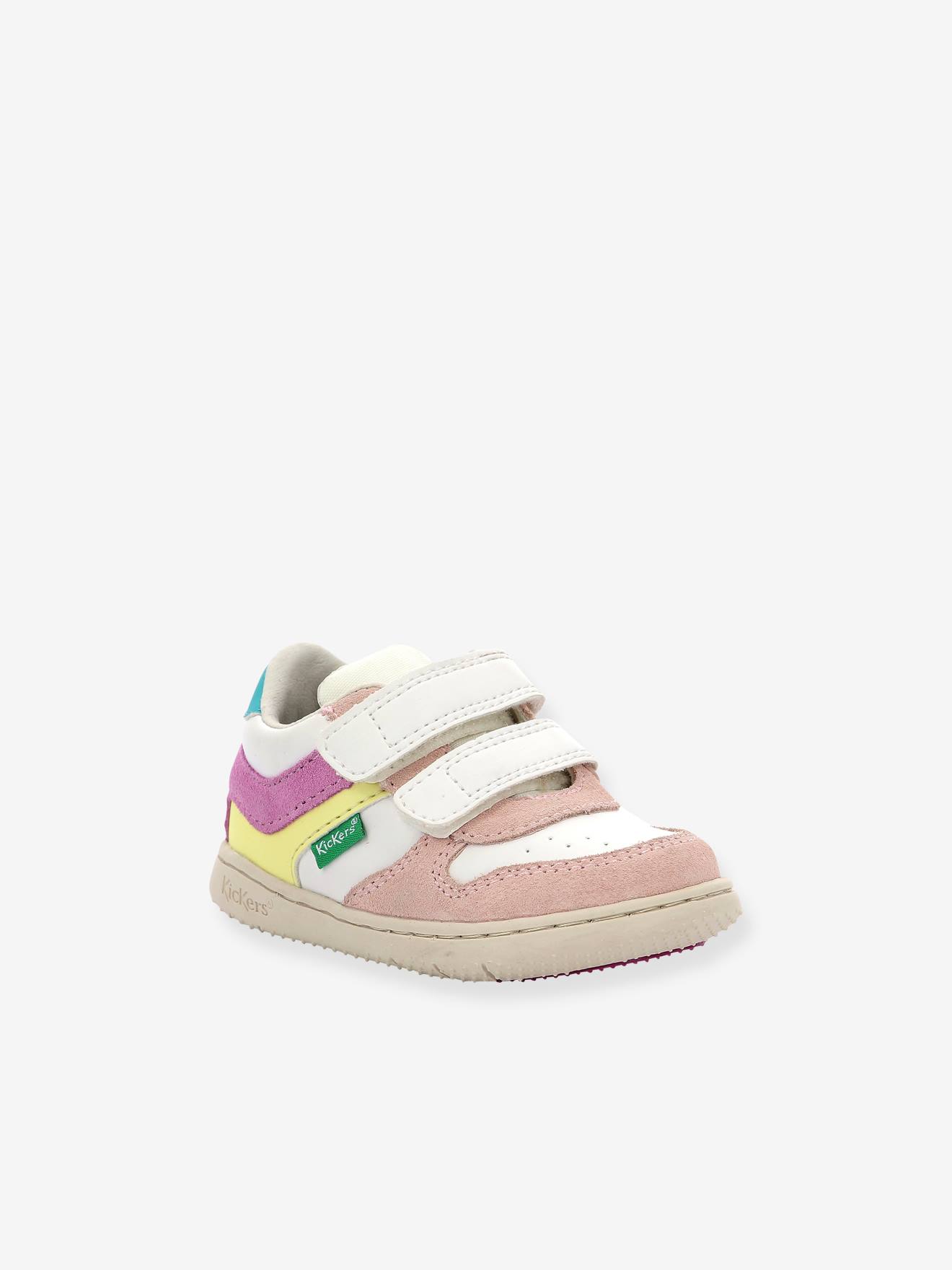 Baskets Scratchées Bébé Kickmotion 960552-10-111 Kickers® Rose