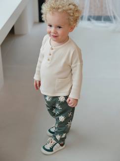 -Ensemble bébé T-shirt et pantalon en molleton