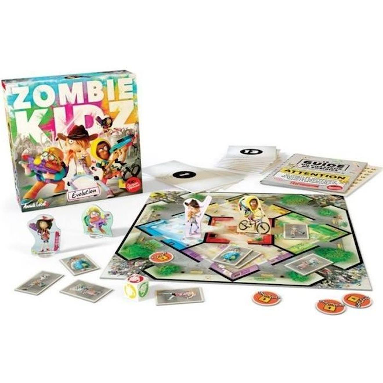 Jeu De Société Zombie Kidz Evolution - Asmodee - Jeu Coopératif - Durée 60 Min - Age 7 Ans Et Plus V
