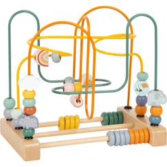 Jouet-Circuit de motricité Safari - SMALL FOOT - Pour enfants de 12 mois et plus - Design safari moderne - Multicolore