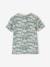 T-shirt motifs graphiques garçon manches courtes anthracite+blanc chiné+bleu ardoise+cannelle+lichen+noix de pécan+terracotta 5 - vertbaudet enfant 