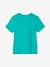 T-shirt imprimé Basics garçon manches courtes blanc+BLEU AQUA+bleu nuit+bleu roi+jaune+menthe+vert sauge 20 - vertbaudet enfant 