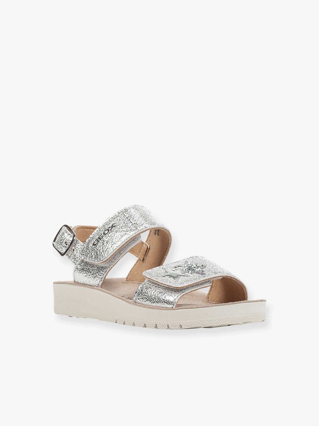 Sandales J SANDAL COSTAREI GI GEOX gris