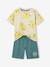 Pyjashort bicolore garçon Pokemon® Argile/vert émeraude 1 - vertbaudet enfant 