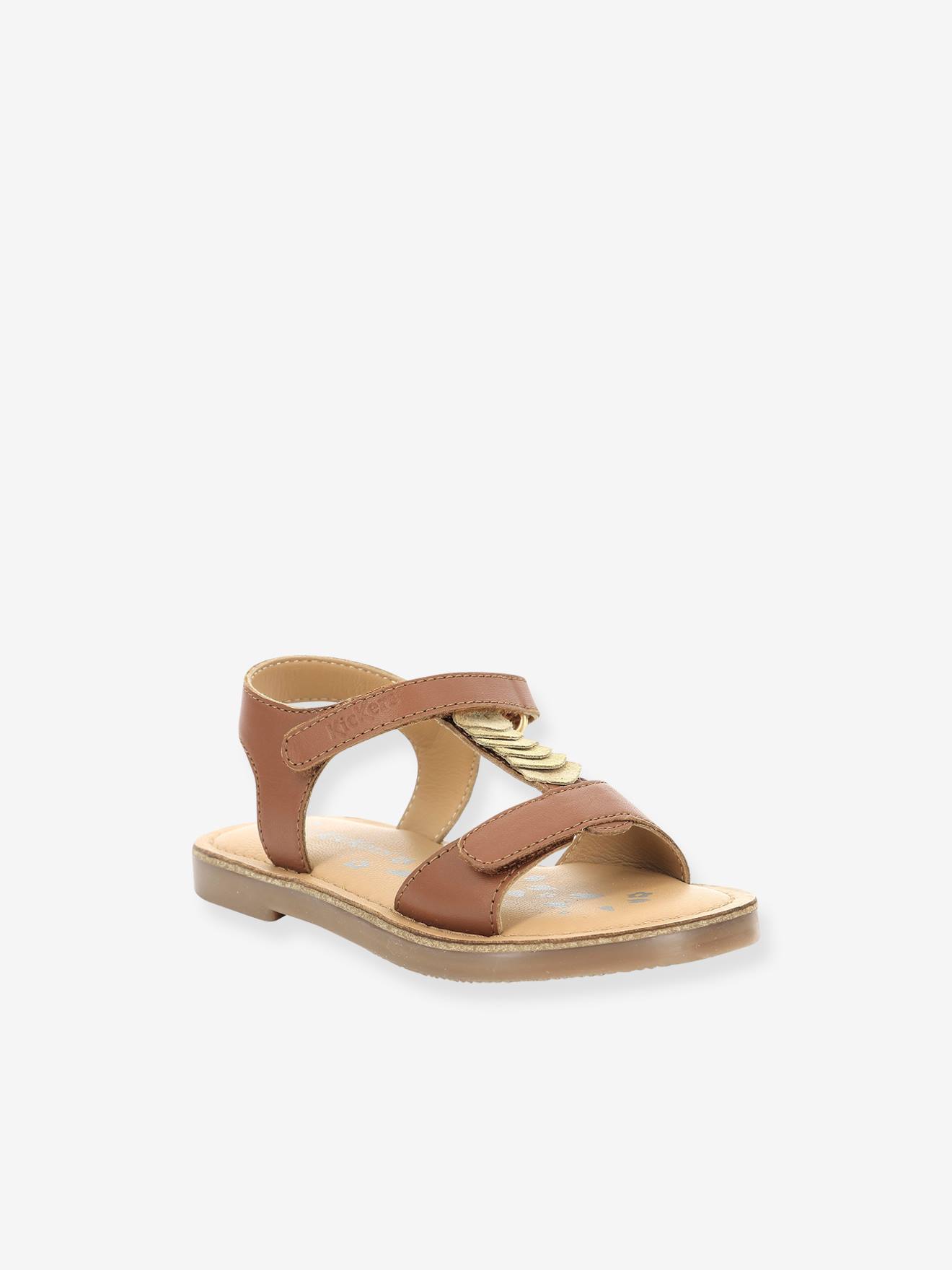 Kickers - Sandales Cuir Enfant Preziosa 959990-30-116959990-30-116 Kickers® Camel