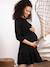 Robe de grossesse Jenna ENVIE DE FRAISE noir 1 - vertbaudet enfant 