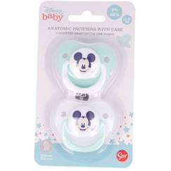 Lot de sucettes anatomique Mickey 0-6mois  - vertbaudet enfant