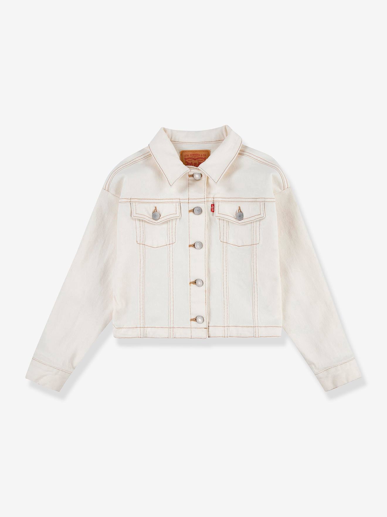 Veste en jean fille Levi's écru Veste en jean fille Levi's écru