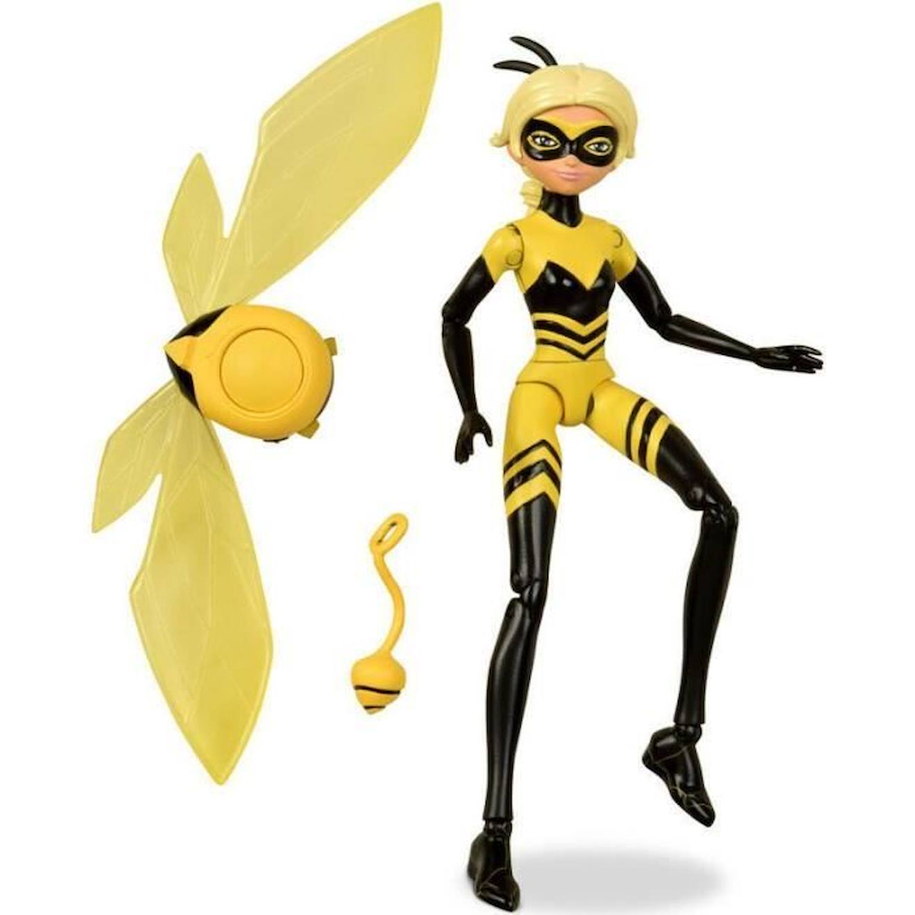 Mini-poupée Queen Bee - Miraculous - 12 Cm - Jaune Et Noir - 4 Ans Et Plus Jaune