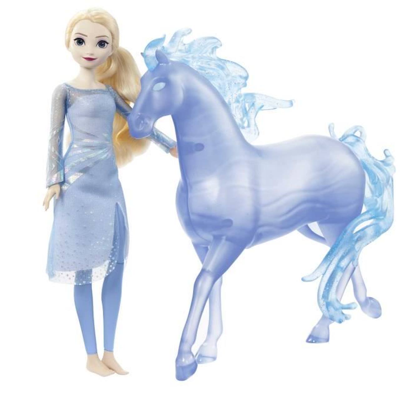 Poupée Elsa Et Nokk De La Reine Des Neiges Disney Princess - Figurines Articulées Pour Enfant De 3 A