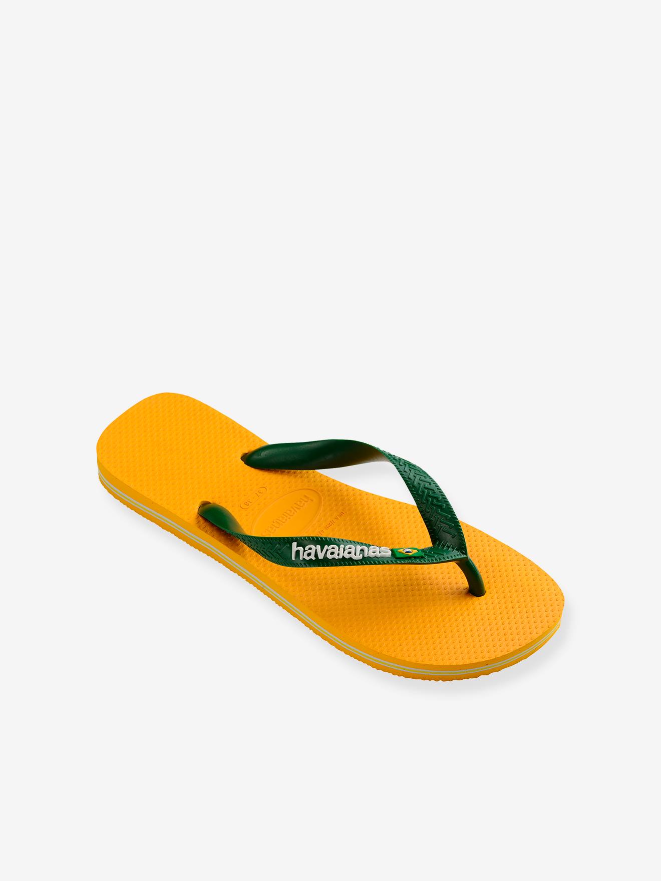 Tongs enfant Brasil Logo jaune 16 €