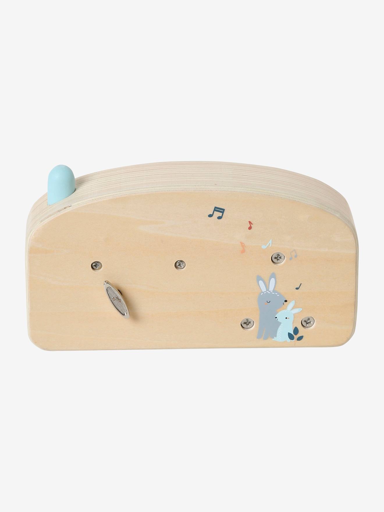 Radio musicale en bois FSC® LES AMIS DE LA FORÊT bois (Vertbaudet) - Image 1