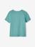 T-shirt imprimé Basics garçon manches courtes blanc+BLEU AQUA+bleu nuit+bleu roi+écru+jaune+menthe+vert sauge 32 - vertbaudet enfant 