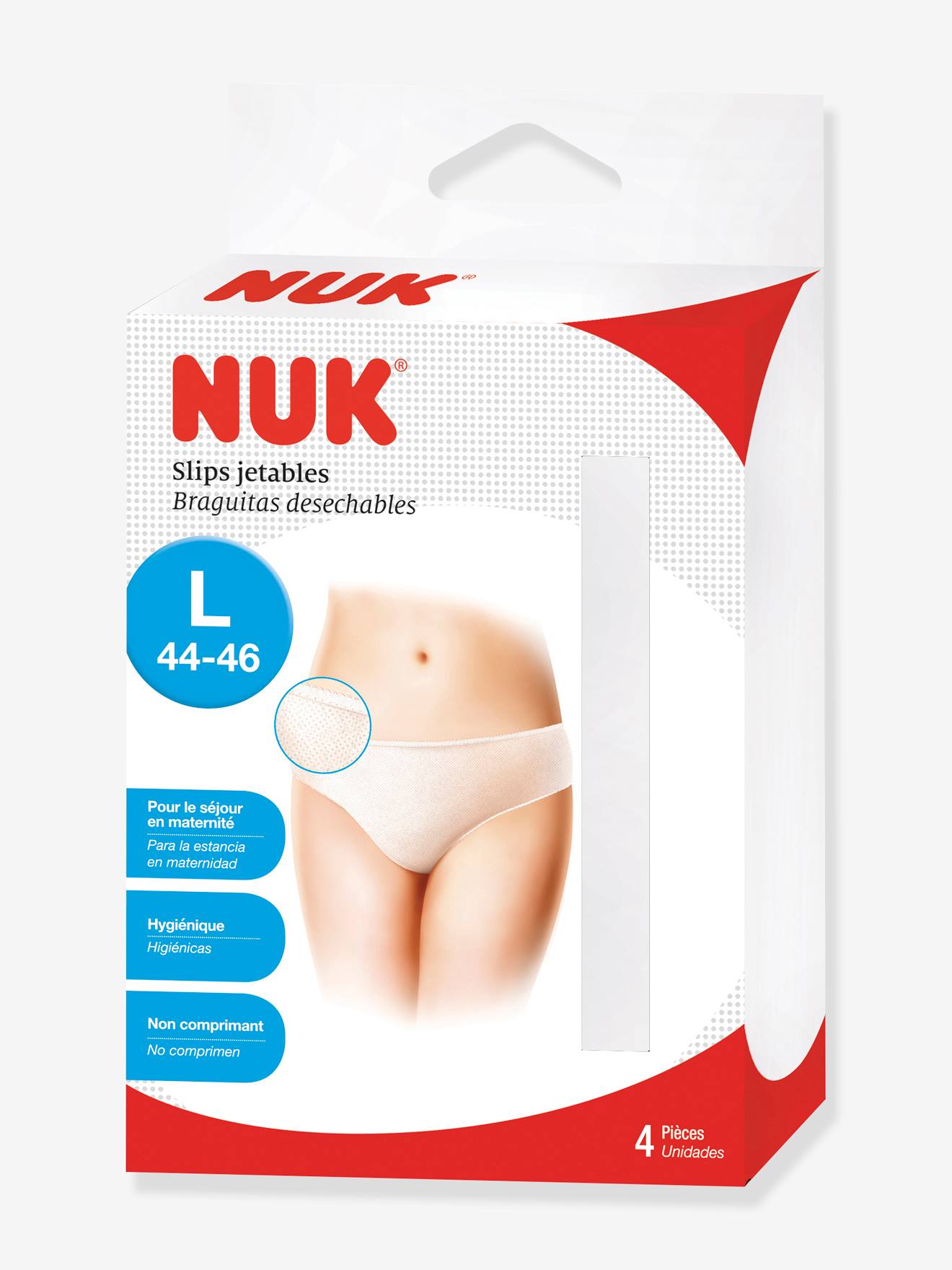 Slip jetable nuk on sale