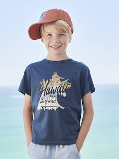 T-shirt garçon motifs graphiques manches courtes  - vertbaudet enfant