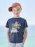 T-shirt motifs graphiques garçon manches courtes bleu ciel+bleu nuit+bois de rose+ECRU+turquoise 4 - vertbaudet enfant 