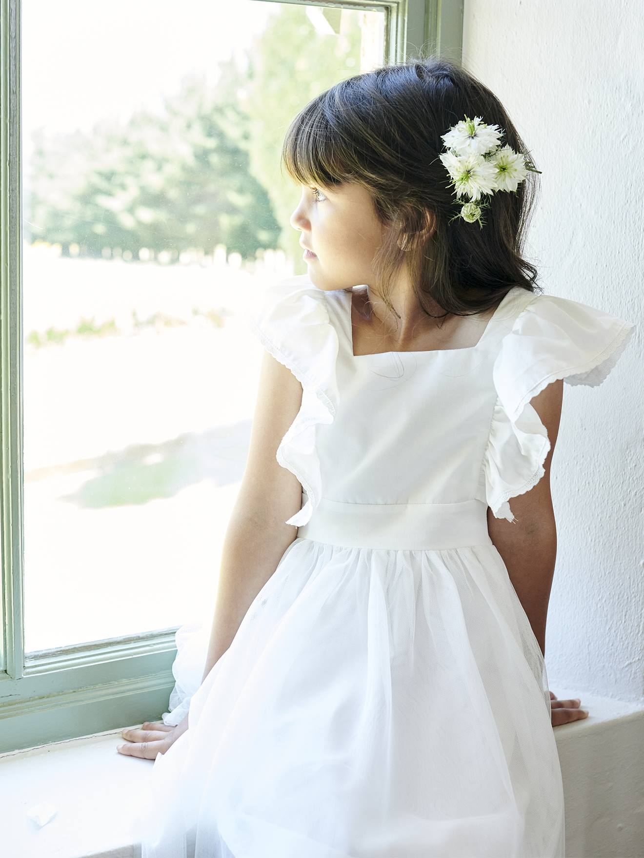Vertbaudet robe ceremonie fille sales