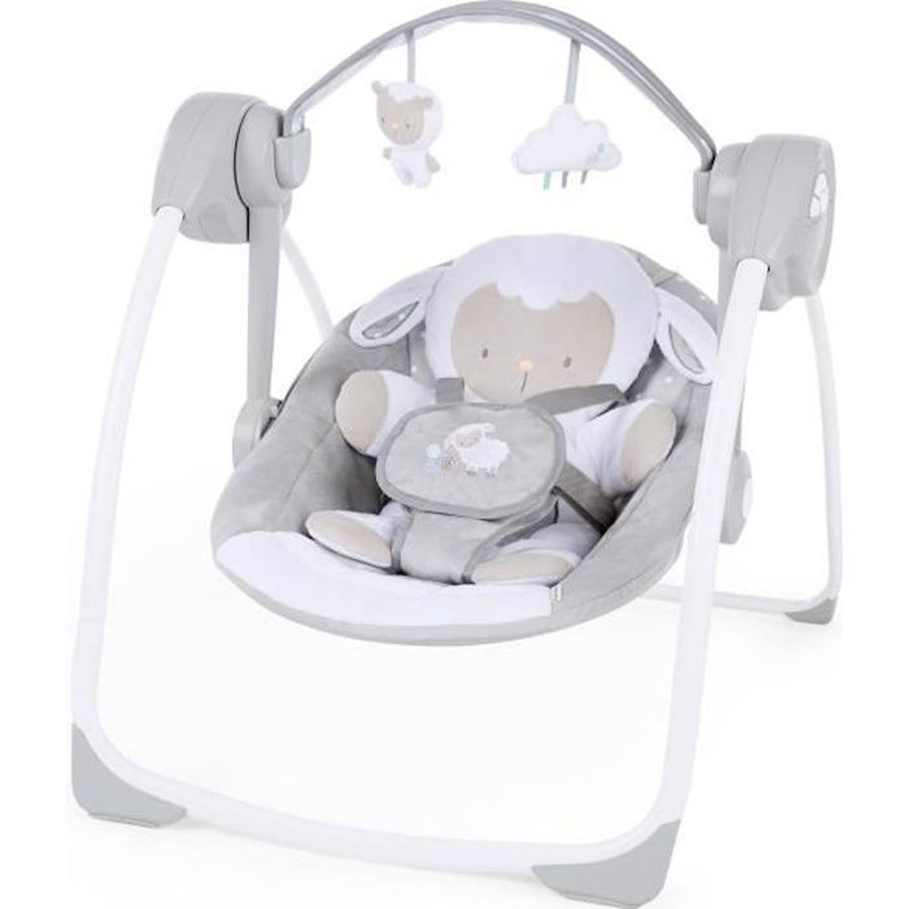 Balançoire bébé électrique 3 couleurs Transat automatique Lit bébé