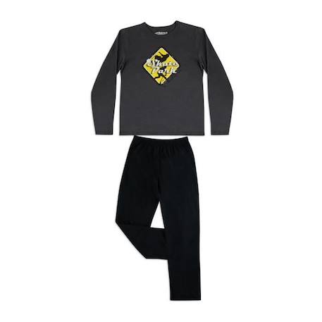 Garçon-Pyjama long junior ATHENA - Skate park - anthracite-noir