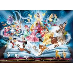 -Puzzle DISNEY CLASSIQUE Le livre magique des contes - Ravensburger - 1500 pièces - Dessins animés et BD