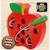 Fruit & Co 2 en 1 - jeu d'apprentissage en bois - basé sur la méthode Montessori - LISCIANI ROUGE 2 - vertbaudet enfant 