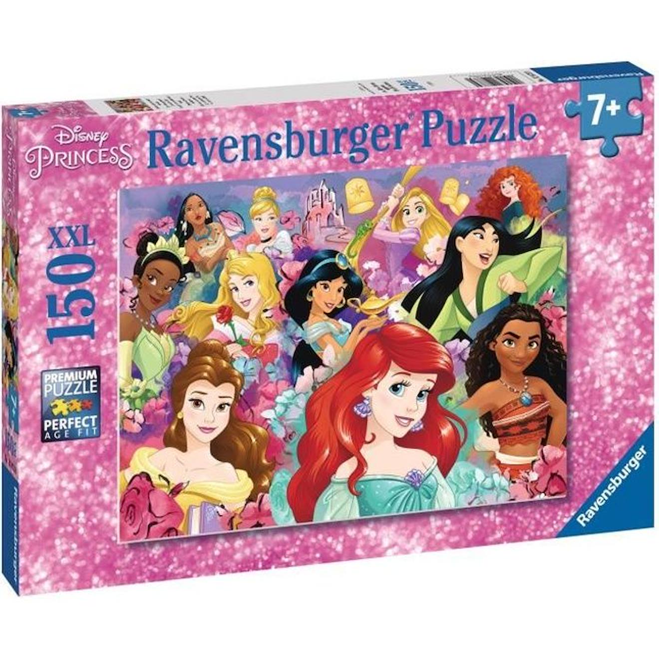Puzzle Disney Princesses 150 Pièces Xxl Ravensburger - Les Rêves Deviennent Réalité - Enfant 7 Ans E