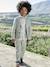 Pantalon chino garçon en coton/lin beige clair+bleu+marine foncé+vert sauge 17 - vertbaudet enfant 