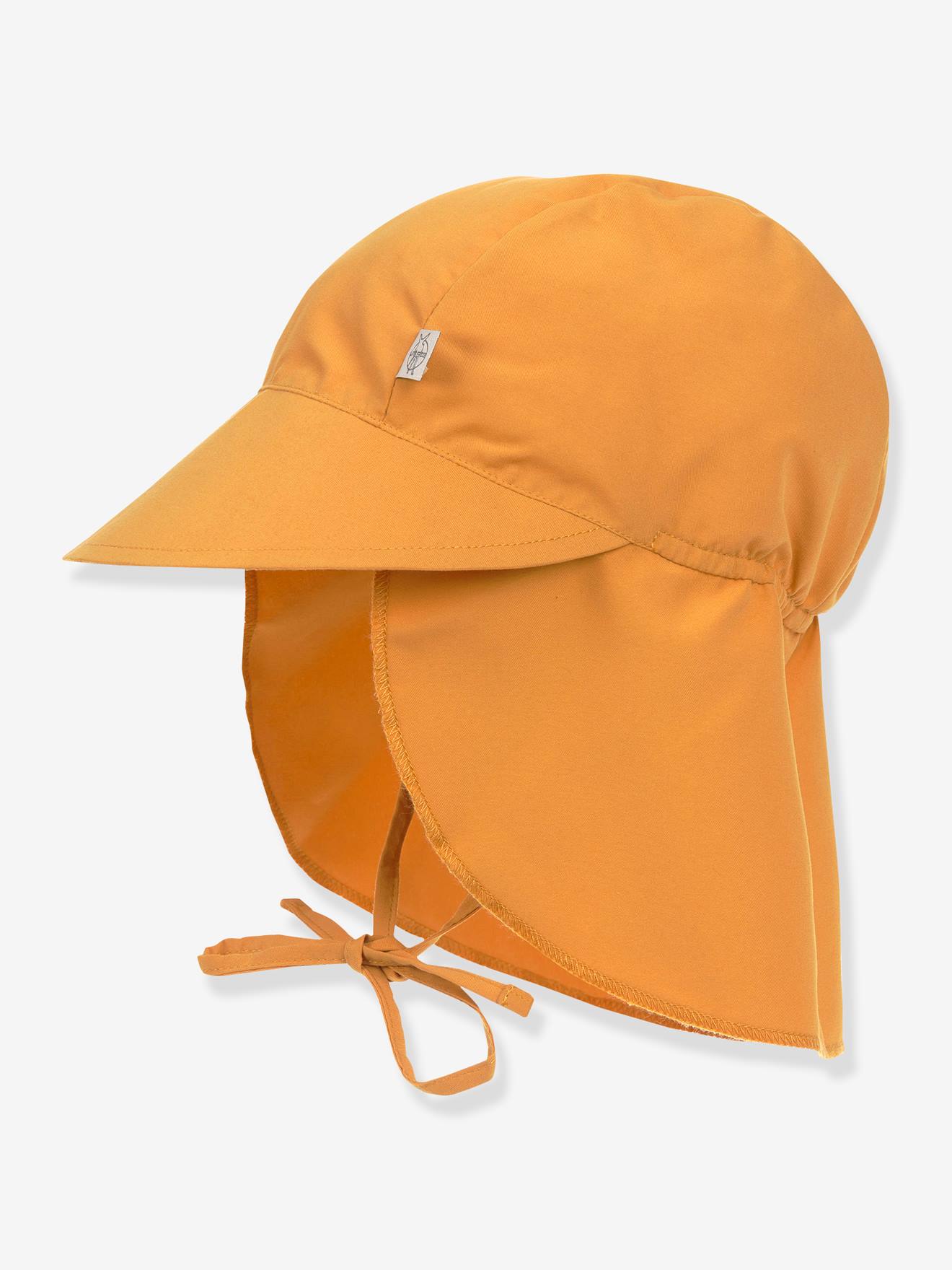 Casquette protège nuque anti-UV LÄSSIG ocre