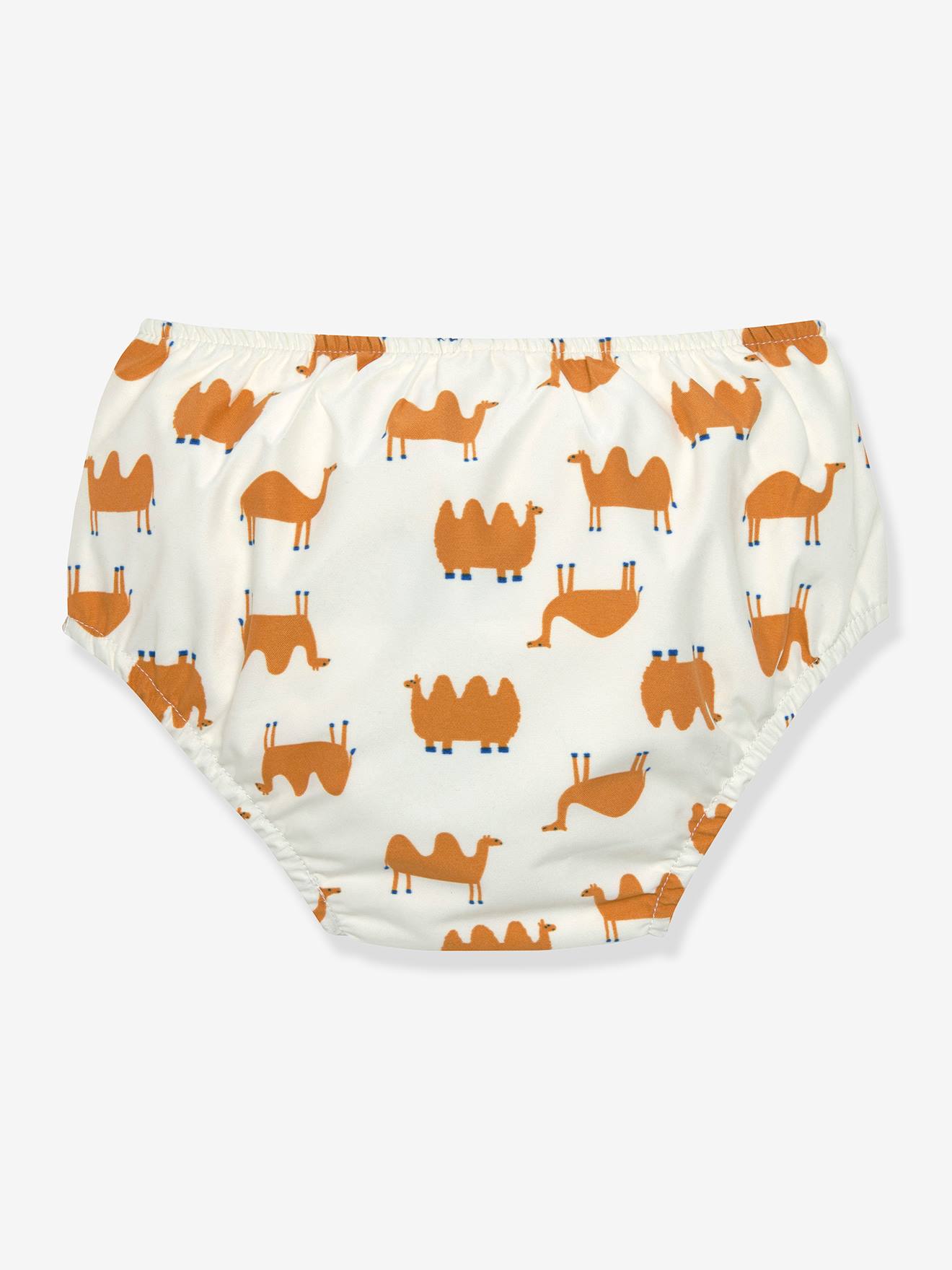 Couche De Bain Réutilisable LÄSSIG 19-24 Mois - Protection UV 50+, Motif Girafe Rose, Polyester Recyclé - 12