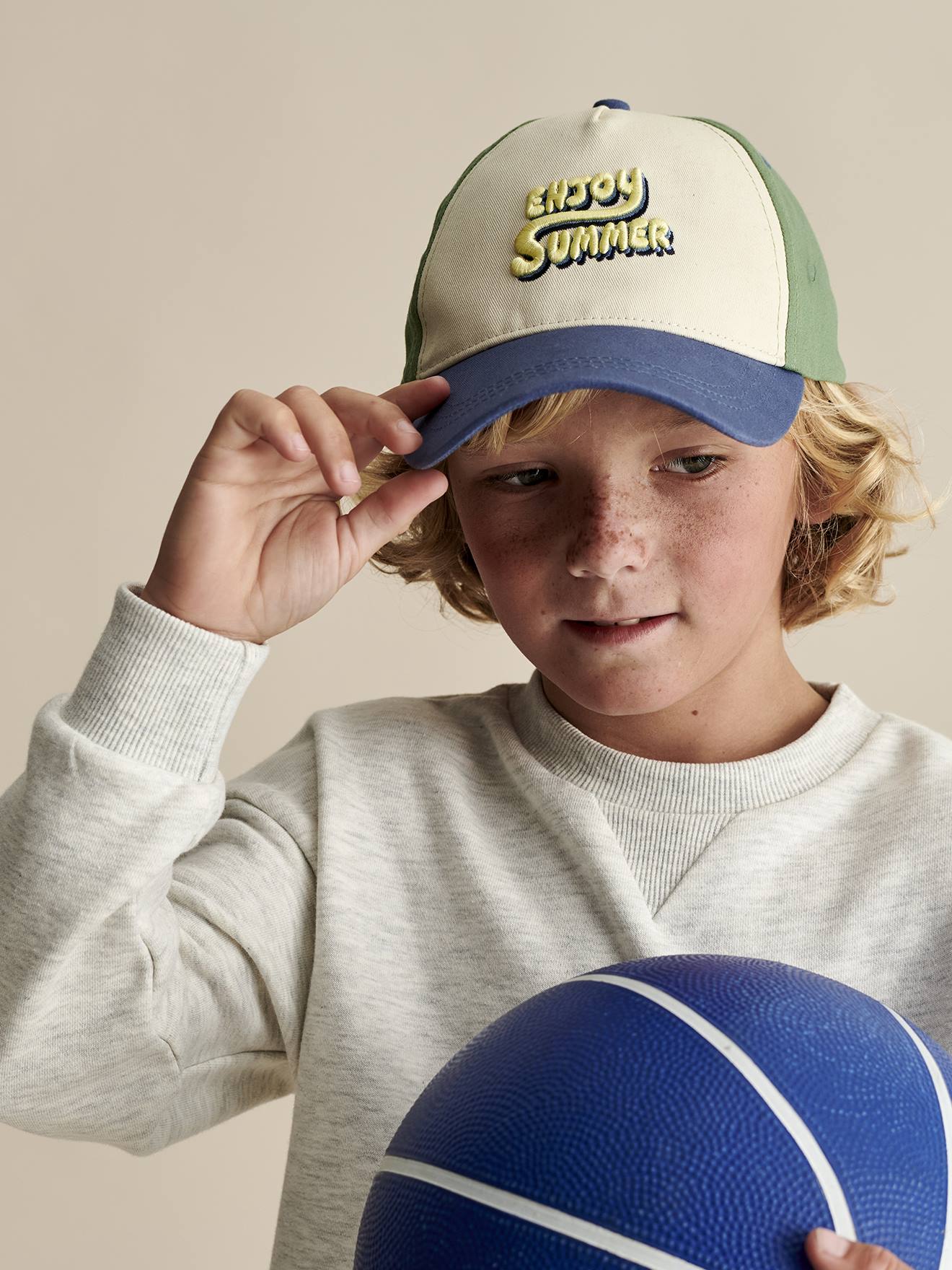 Casquette Enjoy Summer garçon multicolore