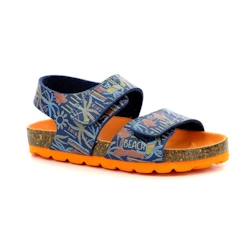 Chaussures-Chaussures garçon 23-38-Sandales-Sandales enfant Kickers Summerkro Marine surf