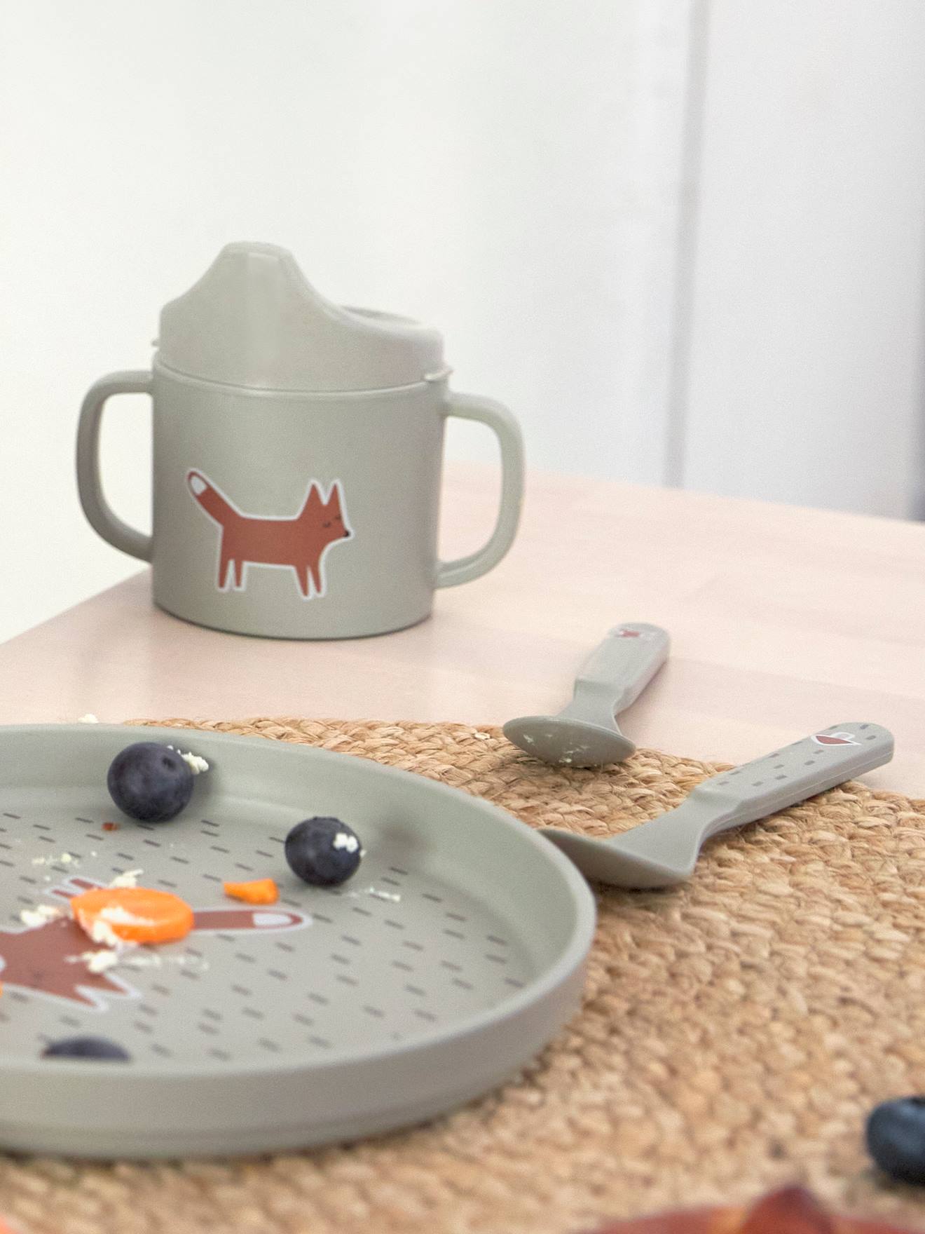 Tasse d'apprentissage LÄSSIG Happy Rascals little forest renard