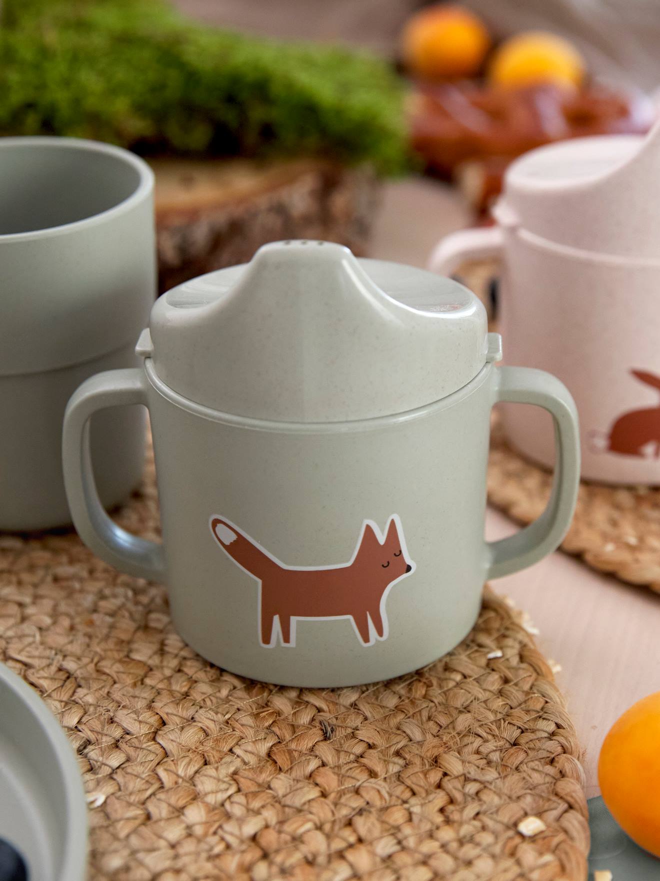 Tasse d'apprentissage LÄSSIG Happy Rascals little forest renard (Lassig) - Image 1