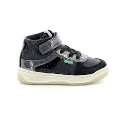 Chaussures-KICKERS Baskets hautes Kickalien noir