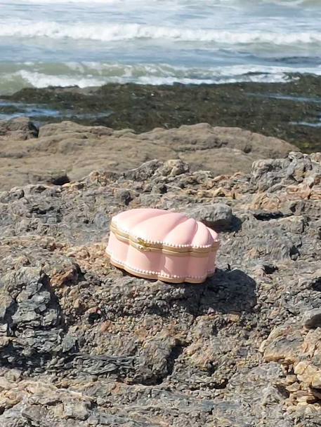 Boite à bijoux Collector Sirène dans Coquillage -TROUSSELIER rose 2 - vertbaudet enfant 